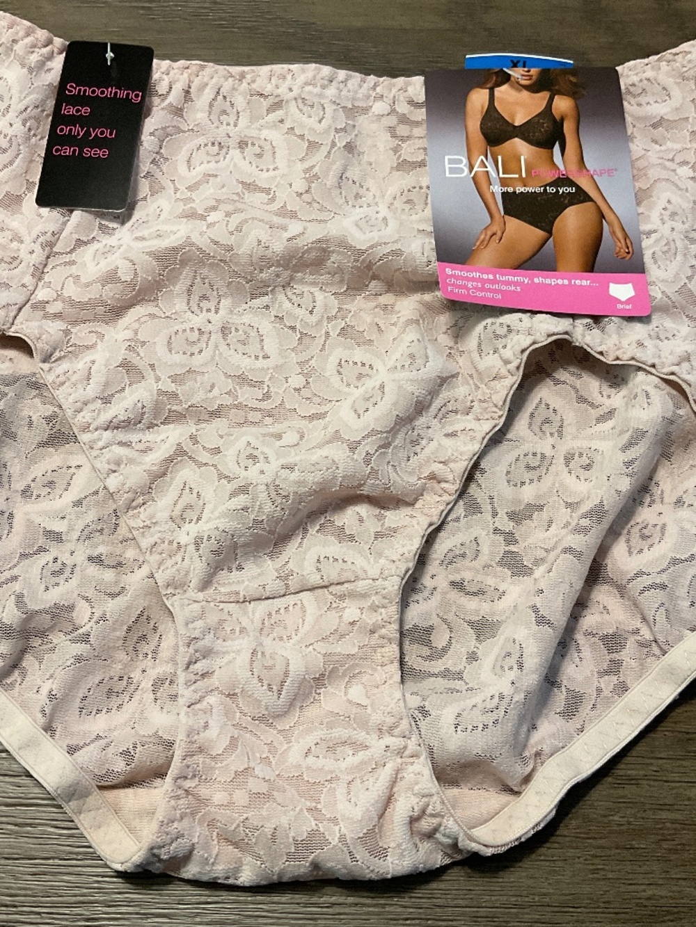 Bali Shaping Panty Sz XL in Neutral Beige